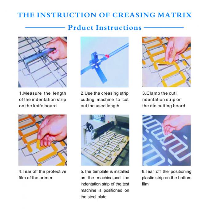 0.4mm ×1.3mm Die Cutting Matrix Pressed Board Based Black Color