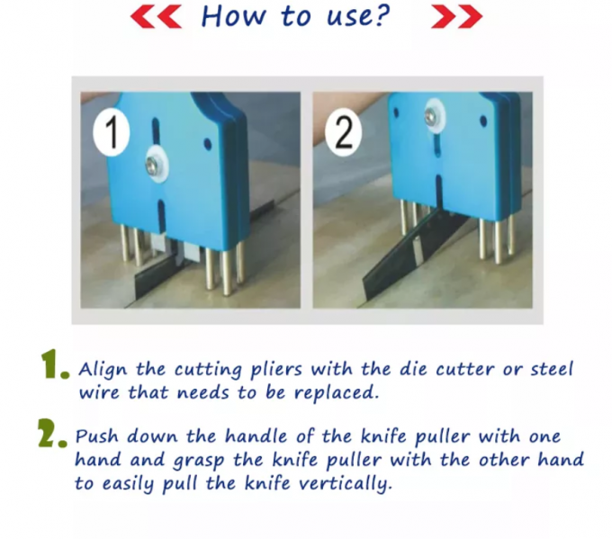Die Cutting Rule Extractor Stainless Steel Material Durable