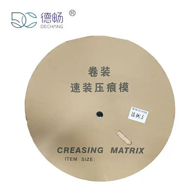 Buy Sale Die Cutting Creasing Roll packing Creasing Matrix Adhesive Plastic creasing matrix online manufacture