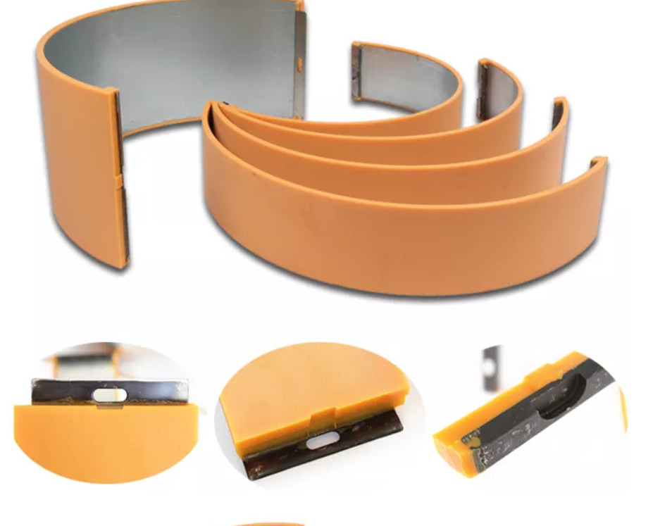 Abrasion Resistant Anvil Cover For Die Cutting Pink Color For Rotary